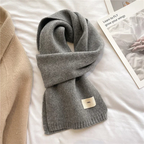 Korean Cashmere Scarf for Women