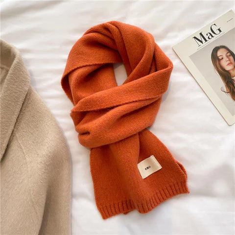 Korean Cashmere Scarf for Women