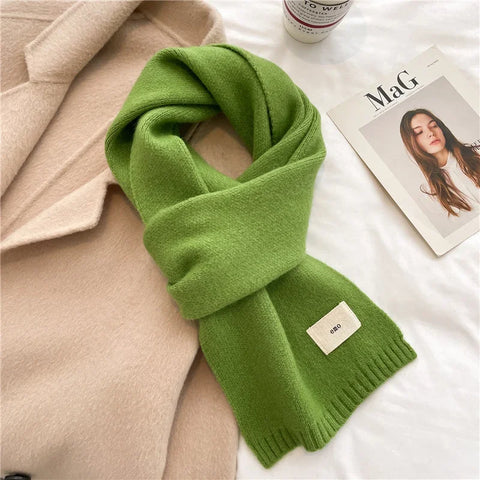 Korean Cashmere Scarf for Women