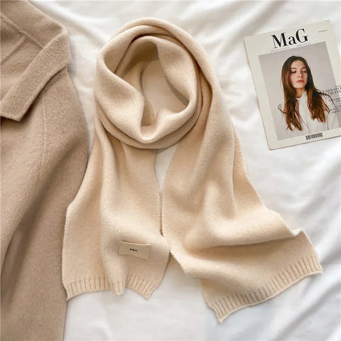Korean Cashmere Scarf for Women