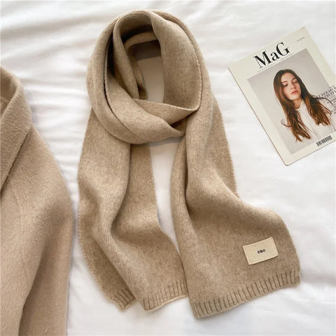 Korean Cashmere Scarf for Women