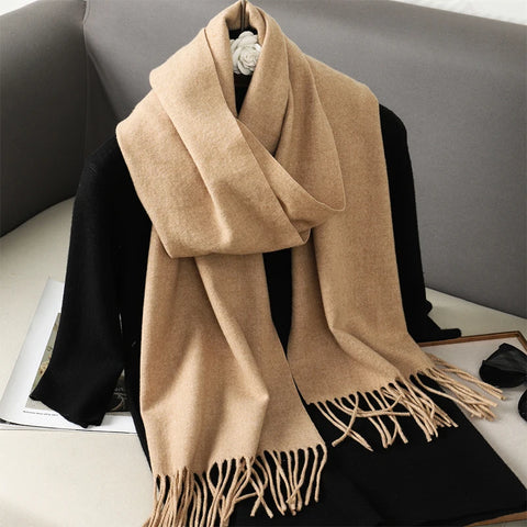 62 Color Winter Scarf for Women - Warm Cashmere Shawl
