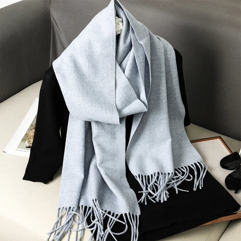 62 Color Winter Scarf for Women - Warm Cashmere Shawl