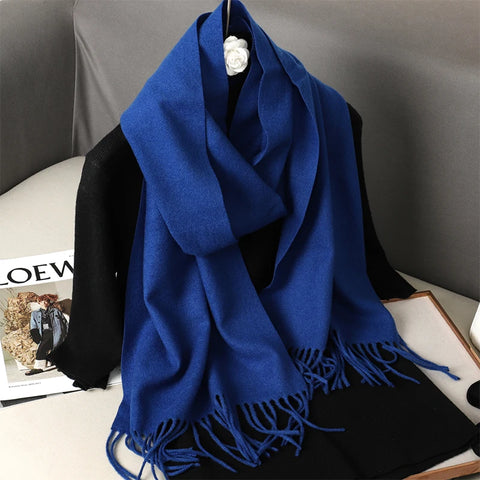 62 Color Winter Cashmere Scarf for Women