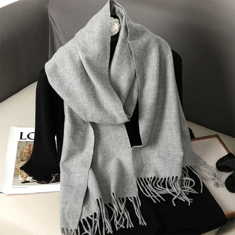 62 Color Winter Scarf for Women - Warm Cashmere Shawl