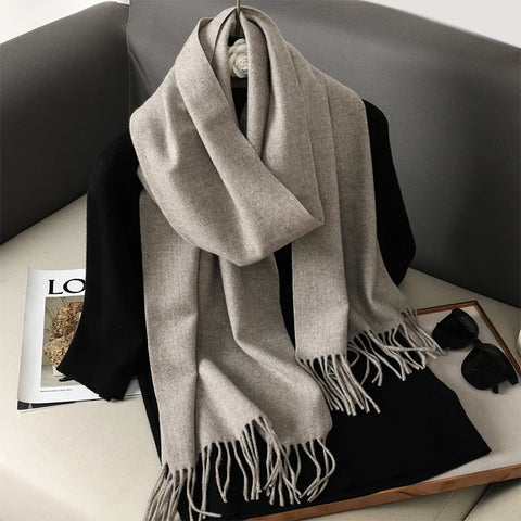 62 Color Winter Scarf for Women - Warm Cashmere Shawl
