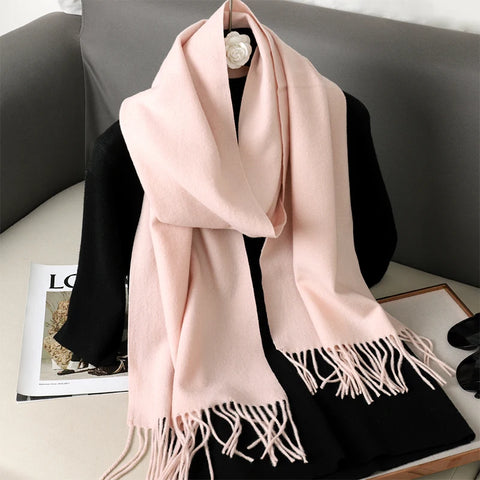 62 Color Winter Cashmere Scarf for Women