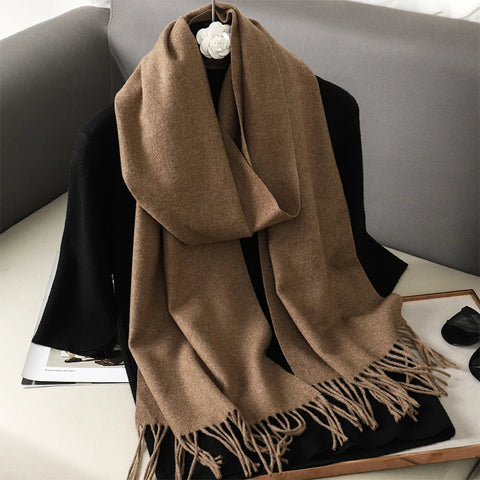 62 Color Winter Scarf for Women - Warm Cashmere Shawl
