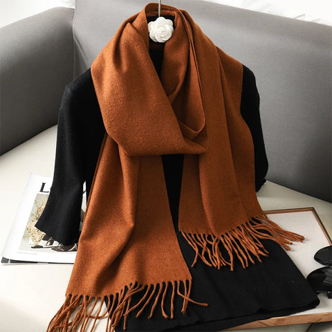 62 Color Winter Cashmere Scarf for Women