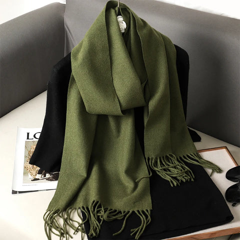 62 Color Winter Cashmere Scarf for Women
