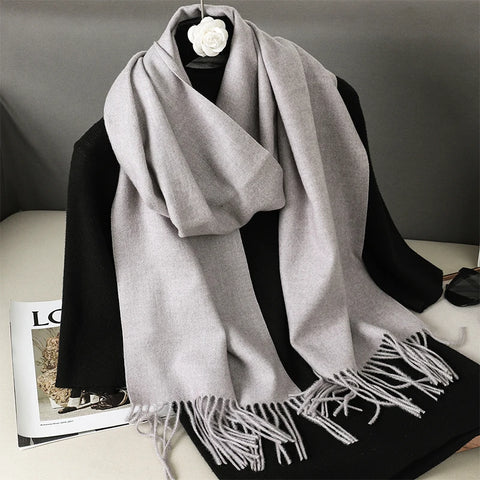 62 Color Winter Scarf for Women - Warm Cashmere Shawl
