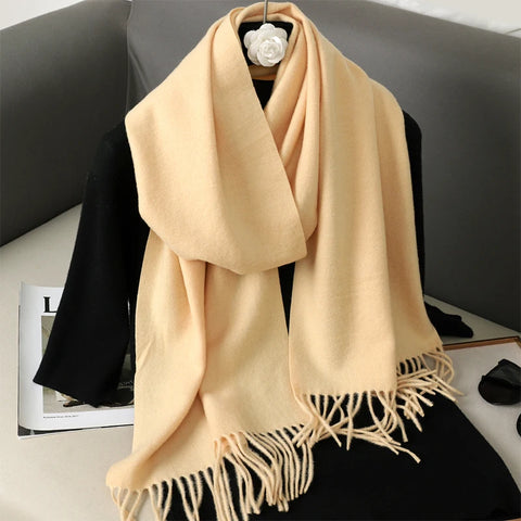 62 Color Winter Cashmere Scarf for Women