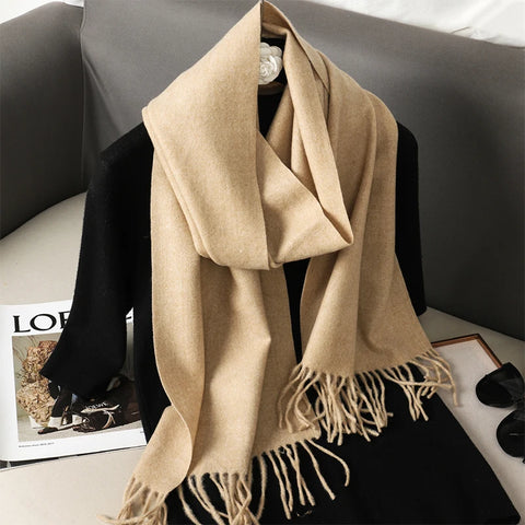 62 Color Winter Scarf for Women - Warm Cashmere Shawl