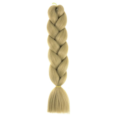 24" Synthetic Yaki Braids Hair - Ombre Kanekalon Jumbo Braid Hair Extensions for Women