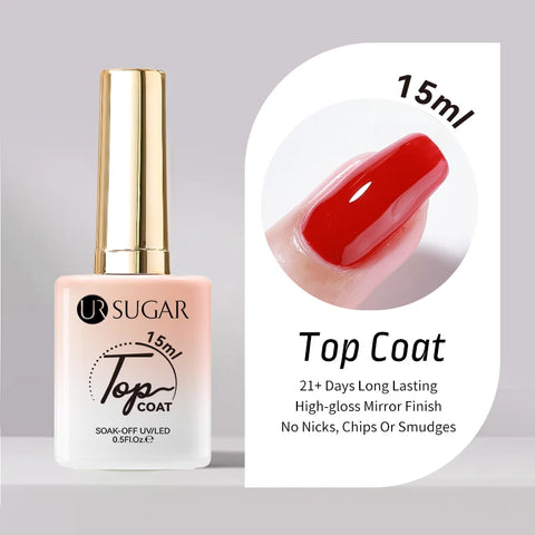 UR SUGAR 15ml Fiber Rubber Base Gel for Nail Repair