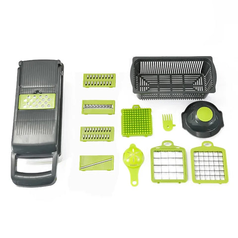 14/16 in 1 multifunctionele groentehakker en voedselsnijder