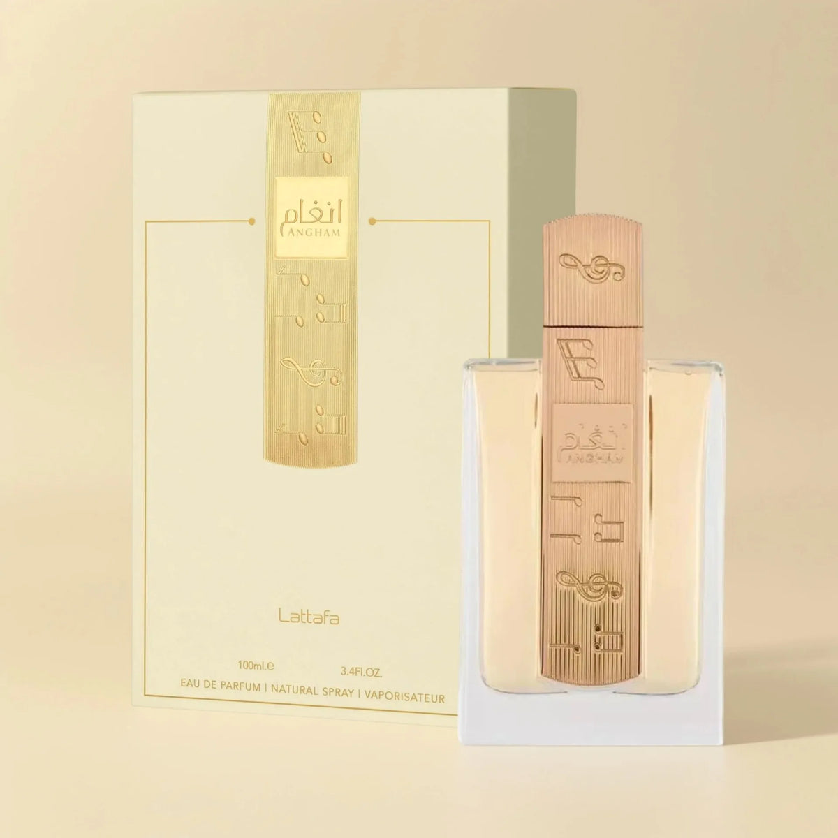 100ml Unisex Arab Perfume Angham - Luxury Lasting Floral Fragrance for Men and Women