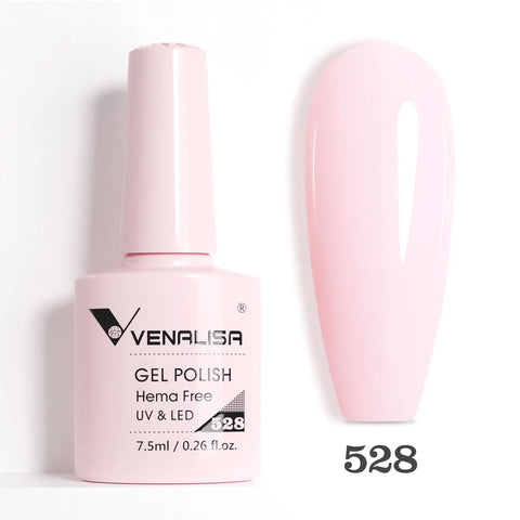 Venalisa HEMA GRATIS Nagelgellak Glitter - French Nail Jelly Pink Nude Collectie