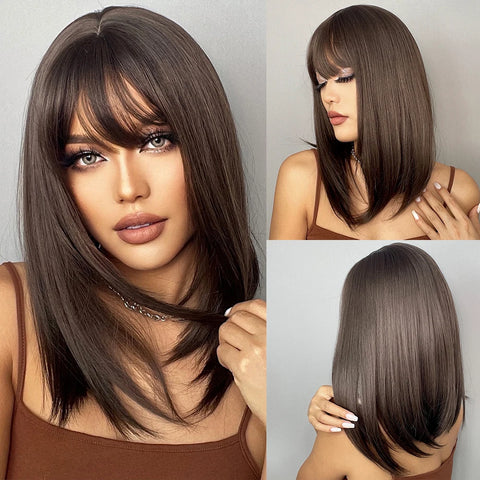 DropShipping EASIHAIR Long Blonde Ombre Synthetic Wigs for Women - Wavy High Density Cosplay Wig
