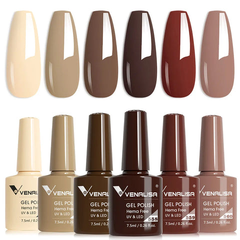 Venalisa HEMA GRATIS Nagelgellak Glitter - French Nail Jelly Pink Nude Collectie