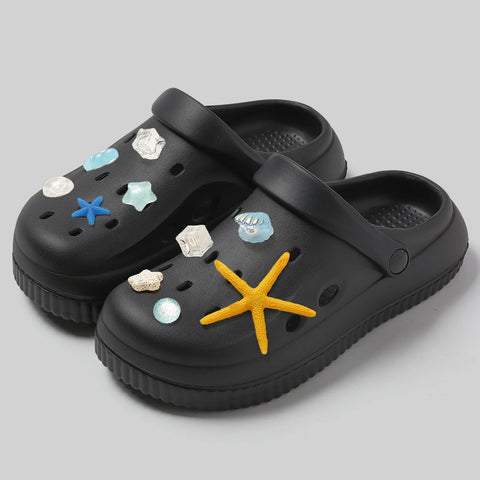 QYCKABY Minimalistische klompen sandalen voor mannen en vrouwen