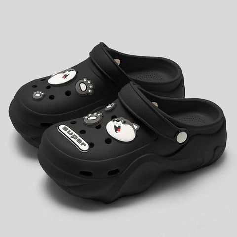 Dikke sandalen voor dames - Luxe outdoorklompen
