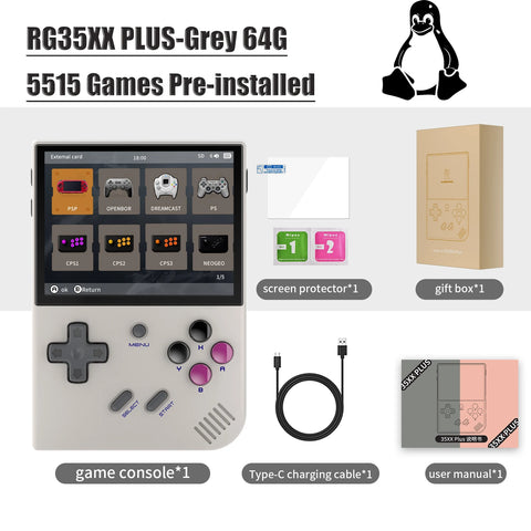 ANBERNIC RG35XX PLUS Retro Handheld Game Player