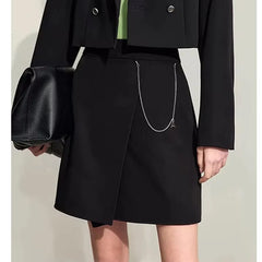 AMII Minimalism Casual Skirts for Women