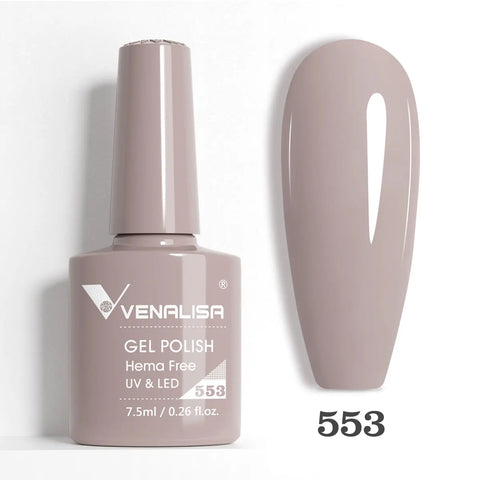 Venalisa HEMA GRATIS Nagelgellak Glitter - French Nail Jelly Pink Nude Collectie