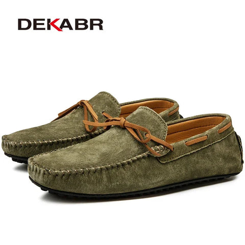 DEKABR Lässige Herrenschuhe aus echtem Leder 