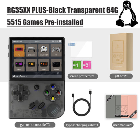 ANBERNIC RG35XX PLUS Retro Handheld Game Player