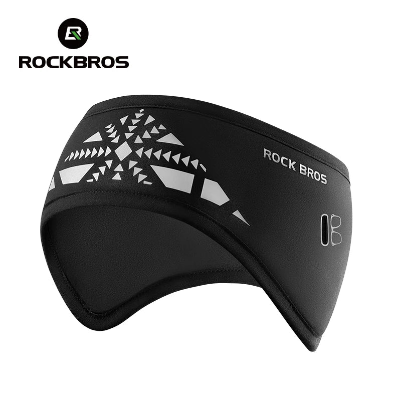 ROCKBROS Outdoor Fietshoofdband Oorwarmer voor Heren - Winter Winddichte Oorkappen &amp; Zweetband