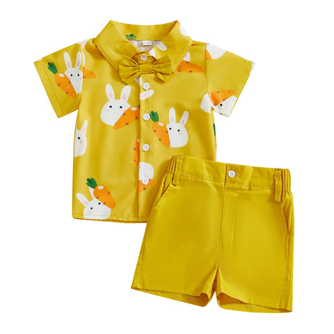 Tregren Infant Baby Boy Easter Outfit Set