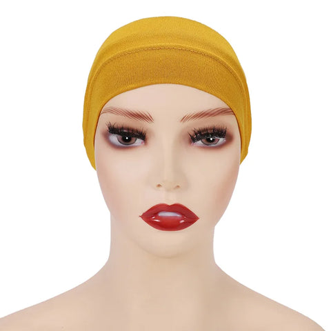 Soft Cotton Under Scarf Cap for Women - Ready-to-Wear Hijab Bonnet