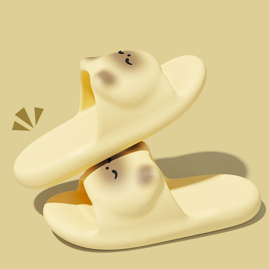 Schattige cartoon damespantoffels - Siamese kat 3D EVA sandalen