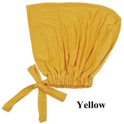 Soft Modal Muslim Turban Hat - Elegant Inner Hijab Caps for Women
