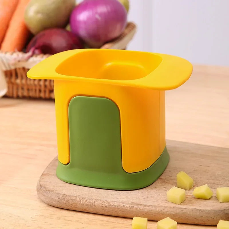Multifunctionele komkommer-aardappelsnijder - handmatige druk-uiensnijder en groentesnijder 