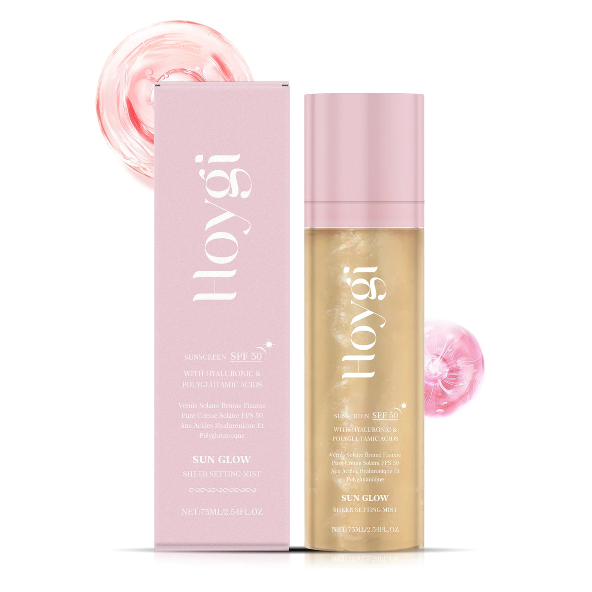 Hoygi SPF 50+ Setting Spray - Oil Control & Matte Finish