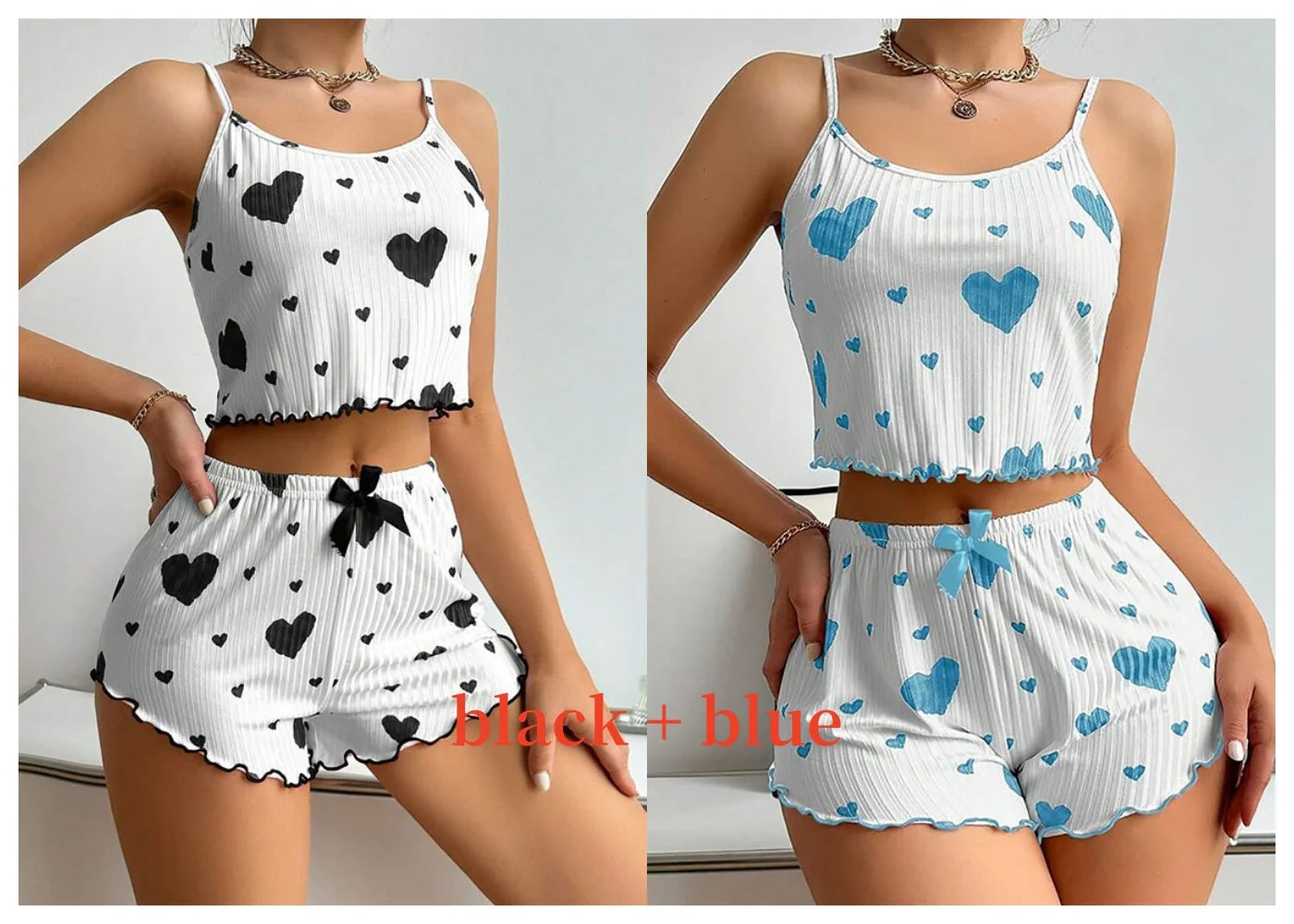 Women's Pajamas Set Sleepwear 2 PCS