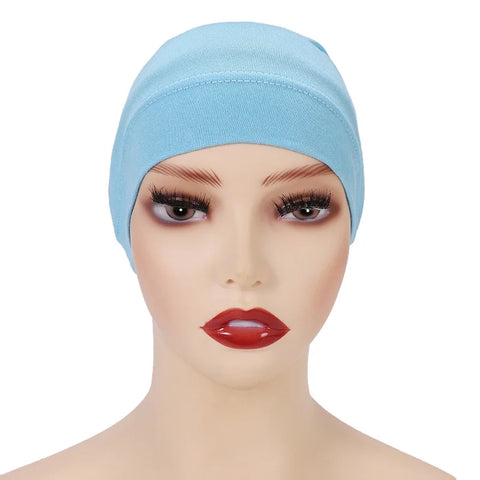 Soft Cotton Under Scarf Cap for Women - Ready-to-Wear Hijab Bonnet