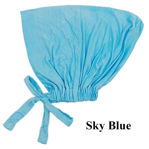 Soft Modal Muslim Turban Hat - Elegant Inner Hijab Caps for Women