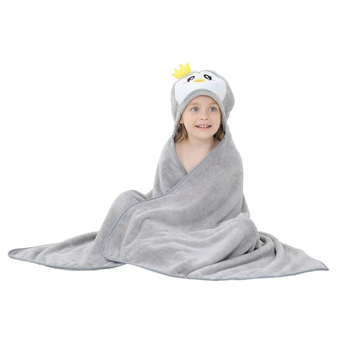MICHLEY Unisex Cute Hooded Bath Baby Towel