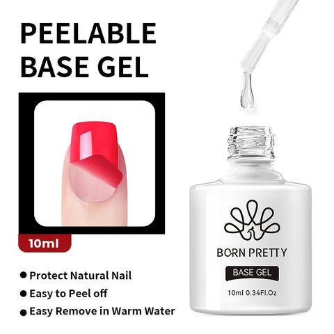 BORN PRETTY 10ml Matte Red Nail Gel Polish