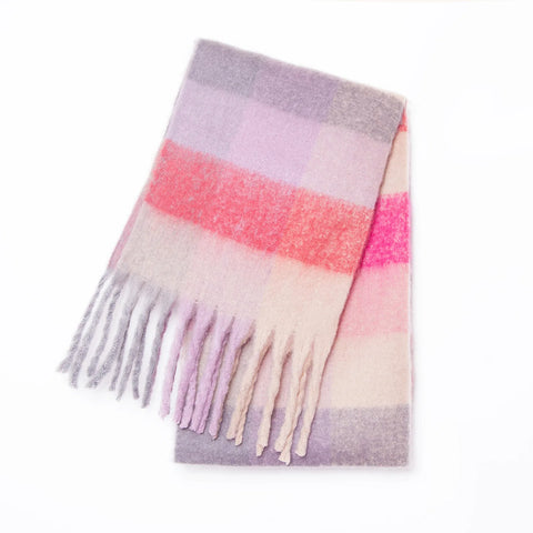 2025 Winter Thick Warm Cashmere Scarf for Women