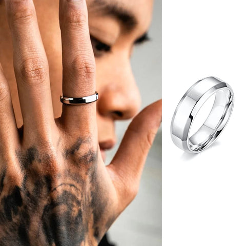 Punk Vintage Ethnic Rings for Men - Retro Viking Knot Rune Signet Ring Jewelry