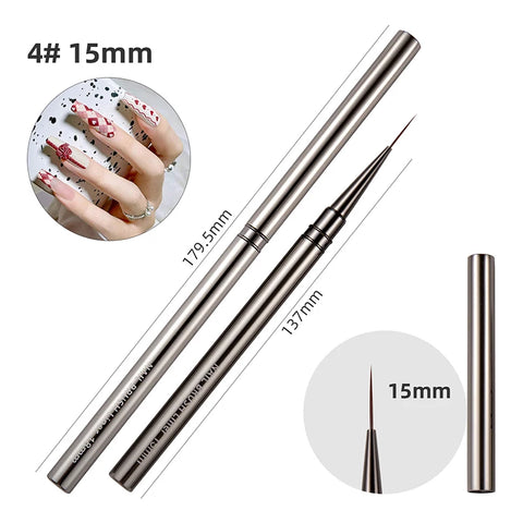 BORN PRETTY Nail Liner Brush Set for Artistic Nail Designs