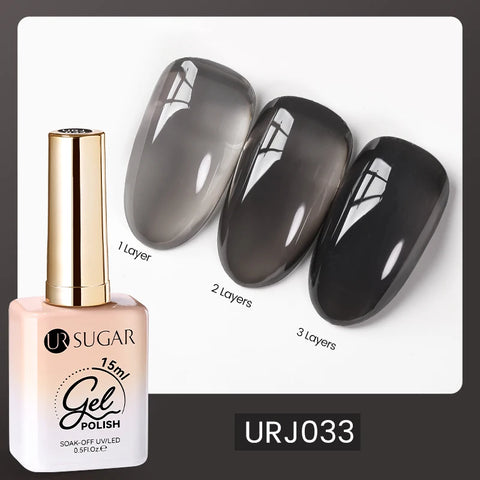 UR SUGAR 15ml Fiber Rubber Base Gel for Nail Repair