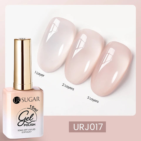 UR SUGAR 15ml Fiber Rubber Base Gel for Nail Repair