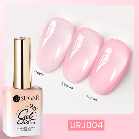 UR SUGAR 15ml Fiber Rubber Base Gel for Nail Repair