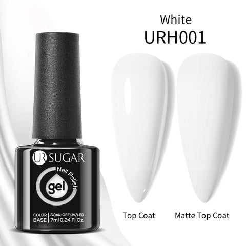 UR SUGAR Glitter Rubber Base Gel - Aurora Chameleon Pink Gold Flakes